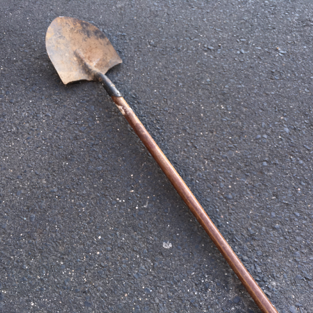 TOOL, Shovel Long Handle - Rounded End